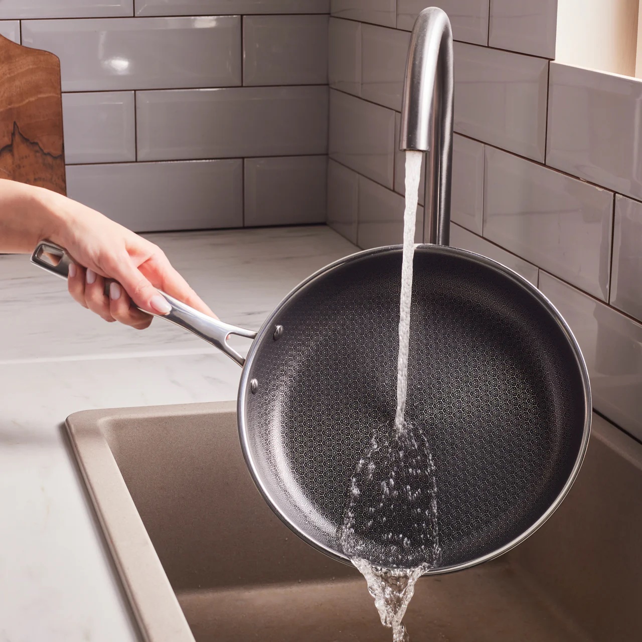 Batterie de cuisine Karaca Ceramica Steel 3Ply en Acier Inoxydable – Image 7