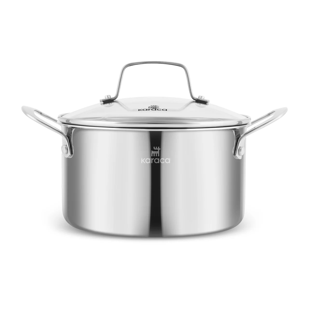 Batterie de cuisine Karaca Ceramica Steel 3Ply en Acier Inoxydable – Image 10