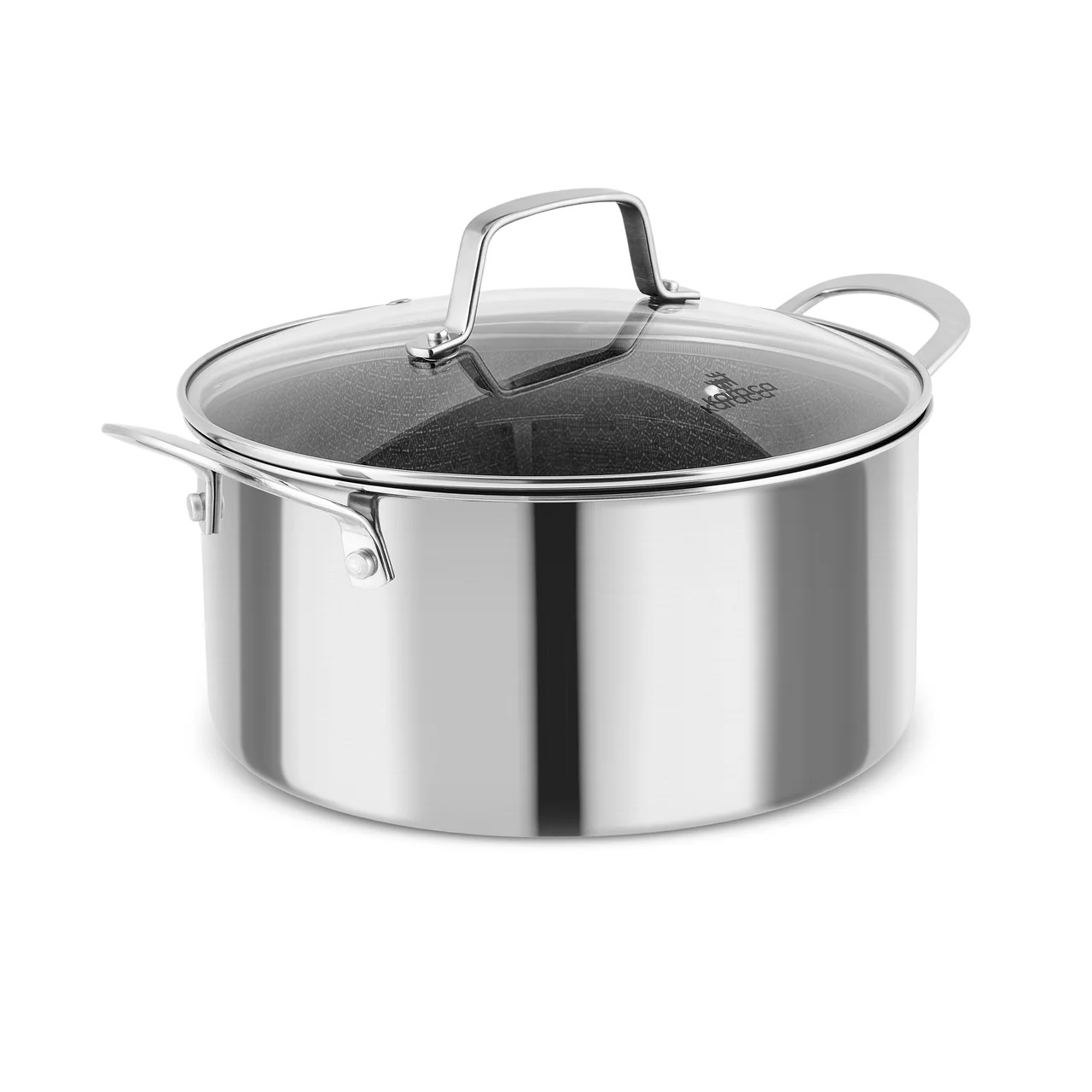 Batterie de cuisine Karaca Ceramica Steel 3Ply en Acier Inoxydable – Image 11