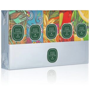 Coffret Eyüp Sabri Tuncer Eau de Cologne 16 ml, 5pcs (Tabac, Océan, Ambre, Mandarin, Citron)