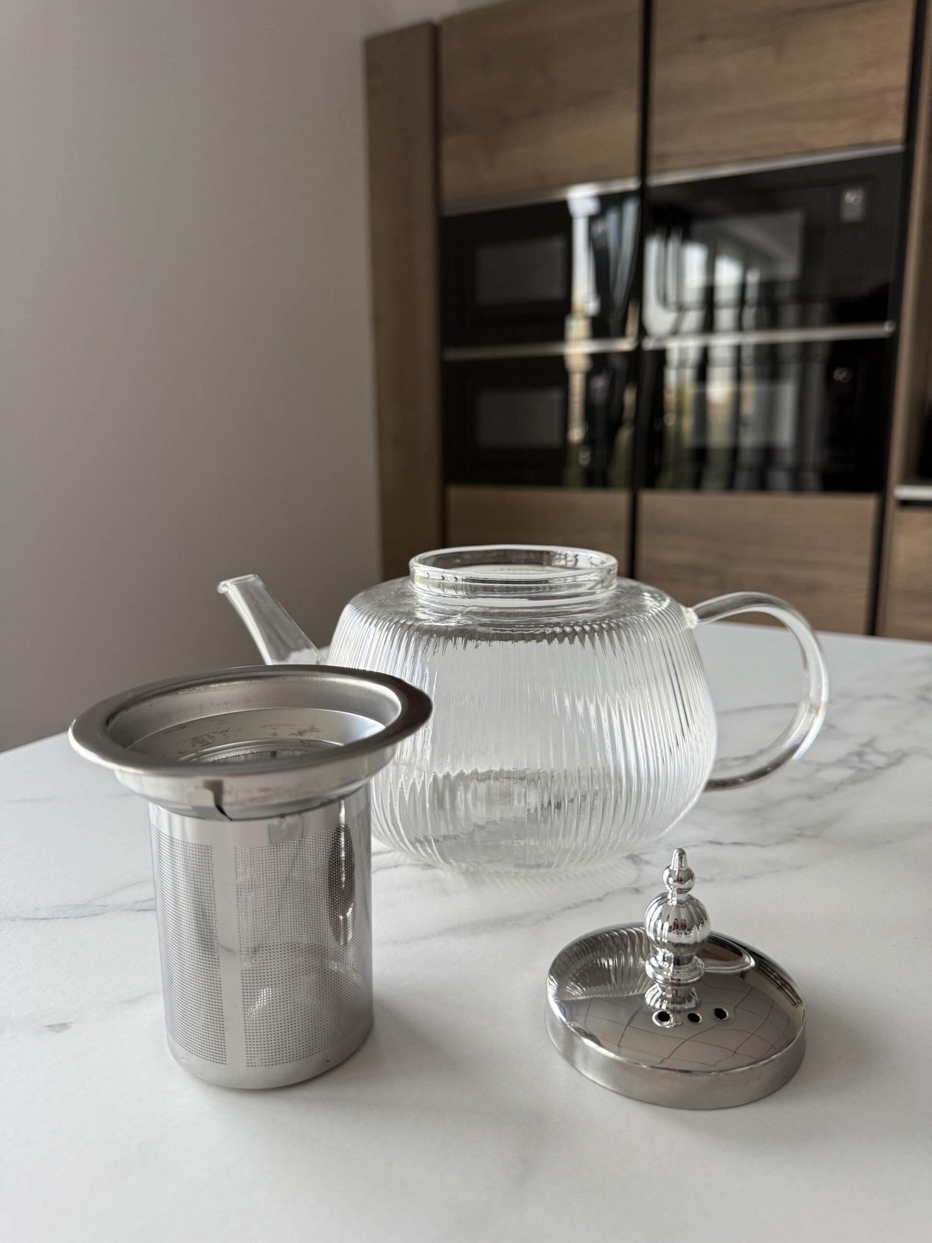 Théière en verre Linesa 1 L – Image 2