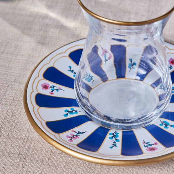 Set à thé Karaca Bursa , 6 pers / 12 pcs – Image 3
