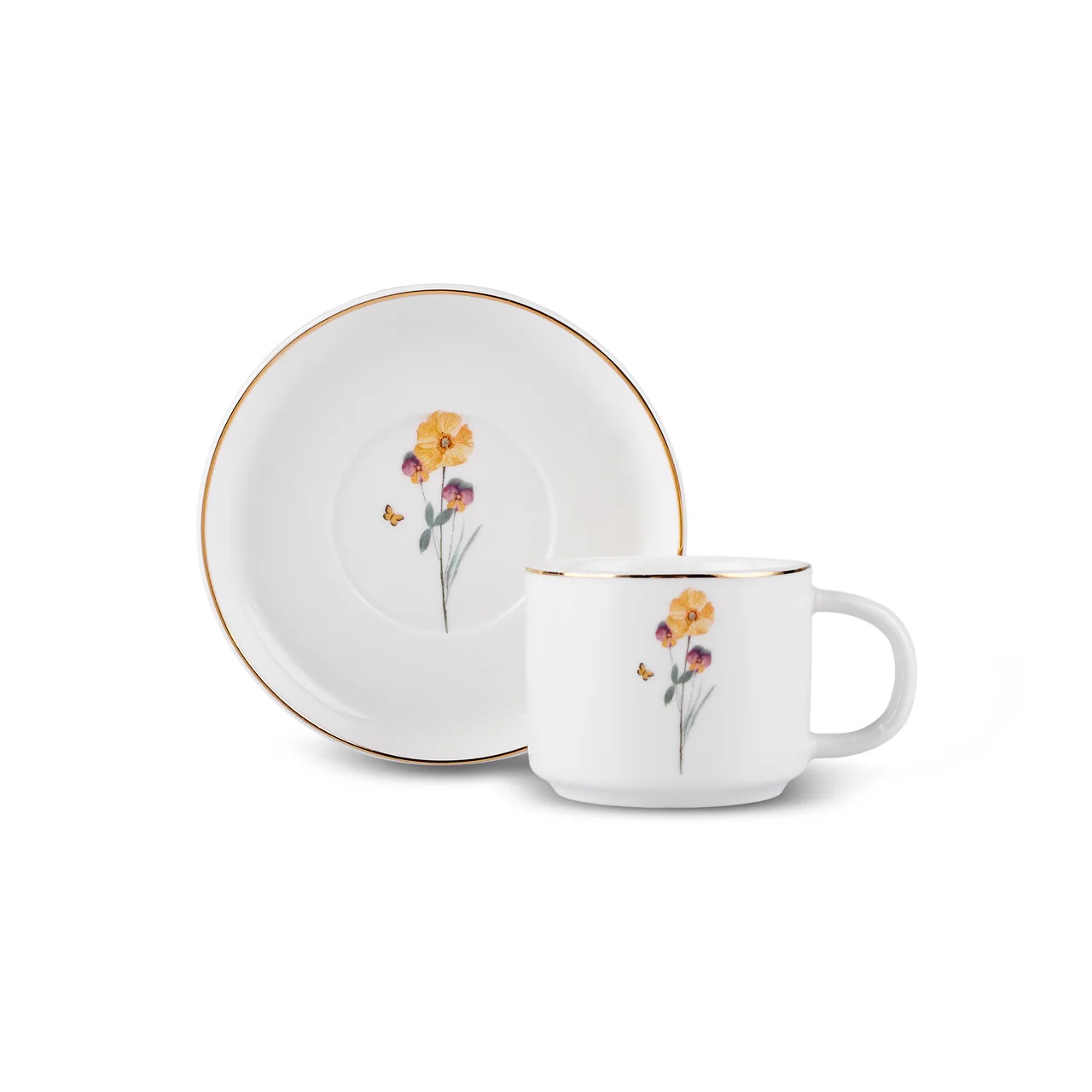Set à café court Karaca Valencia, 6 pers- 12 pcs – Image 3