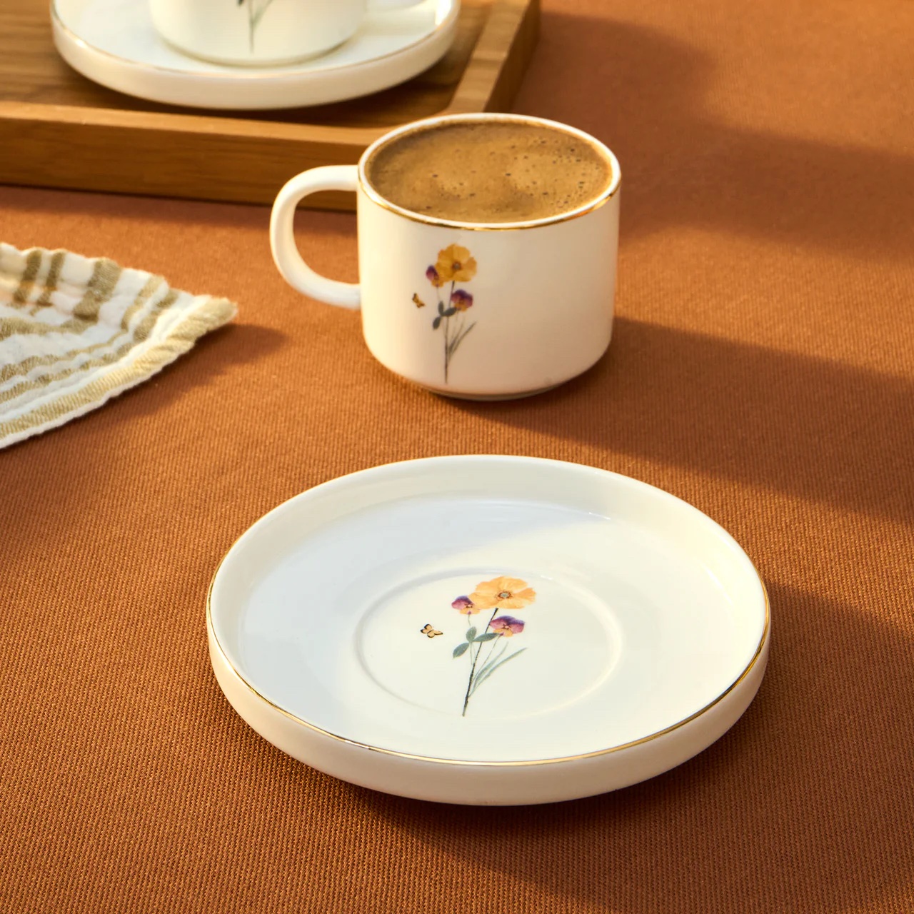 Set à café court Karaca Valencia, 6 pers- 12 pcs – Image 2