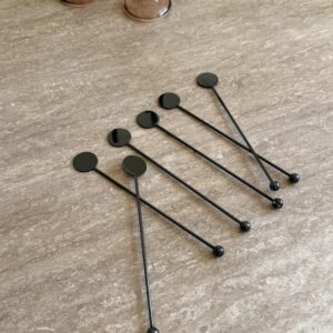 Cuillères à latte longues noires - Spoon