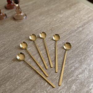 Cuillères à latte longues Gold - Spoon