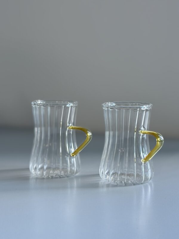 Verre Sari avec poignée , 6 pcs – Image 2