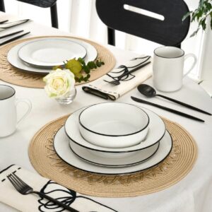Service Lola Blanc & Noir, 6 pers - 30 pcs