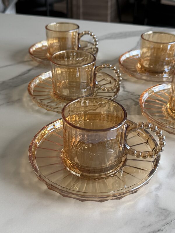Set à café/thé Ringo Line Amber  , 6 pers – Image 2