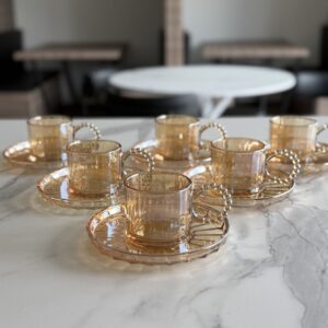 Set à café/thé Ringo Line Amber  , 6 pers