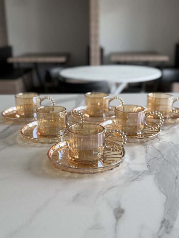 Set à café/thé Ringo Line Amber  , 6 pers