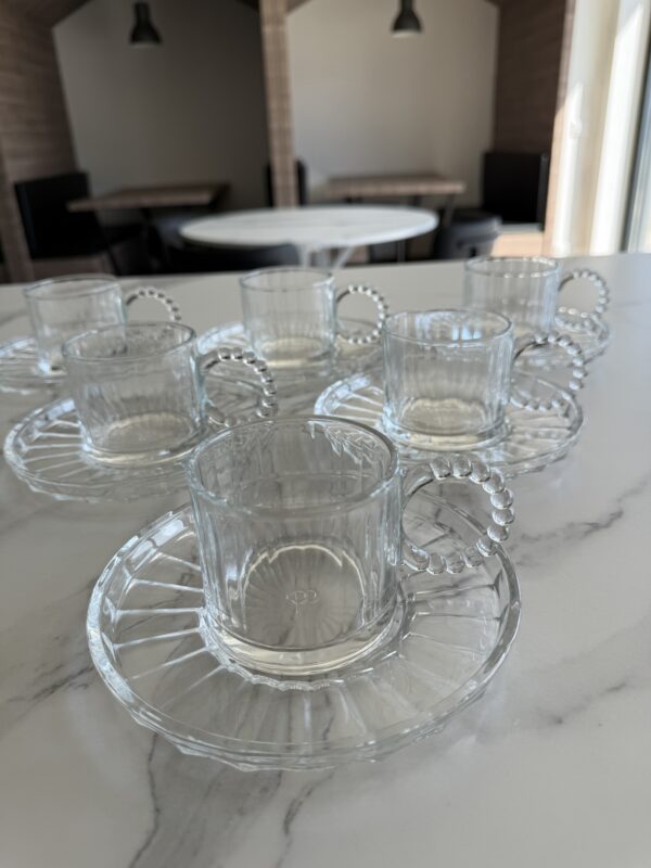 Set à café/thé Ringo Line Transparent 200 ml, 6 pers – Image 3