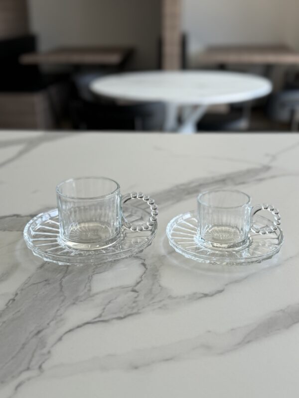 Set à café court Ringo Line transparent 100 ml, 6 pers – Image 3