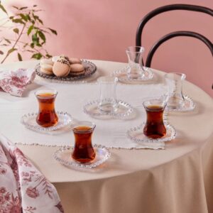 Set à thé Karaca Rory , 6 pers- 12 pcs