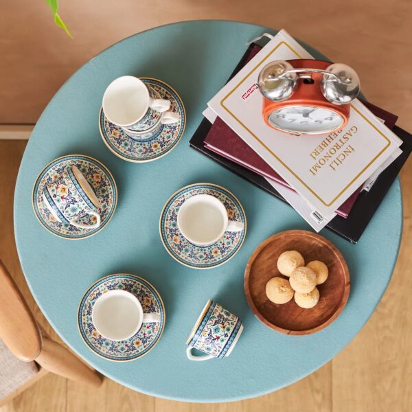 Set à café / thé Beylerbeyi  bleu  , 6 personnes – Image 3