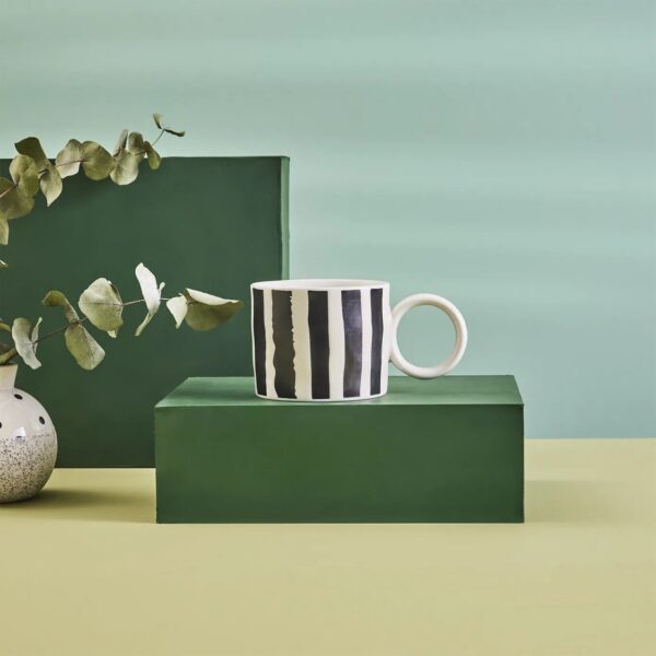 Mug Erica Noir & Blanc 1 pcs – Image 2