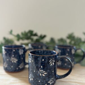 Mugs Bea Bleu, 4 pcs