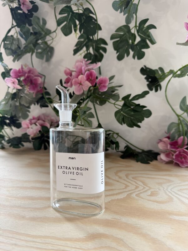 Bouteille d'huile Soledo avec couvercle en verre , 200 ml – Image 2