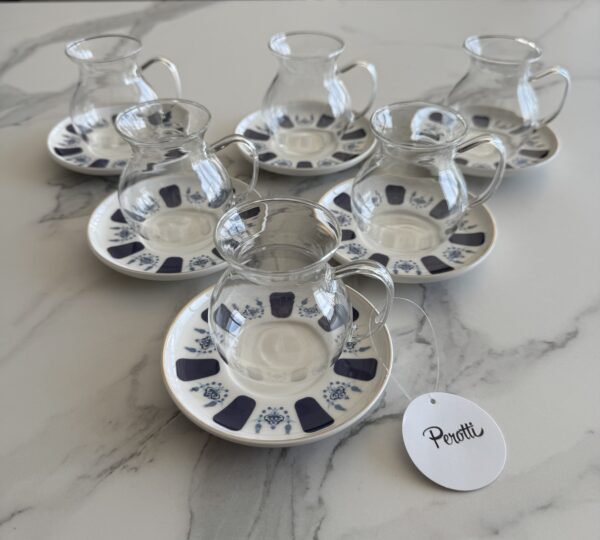 Set à thé Laleli Perotti, 12 pcs