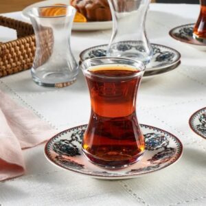 Set à thé Nakkas Karaca, 12 pcs