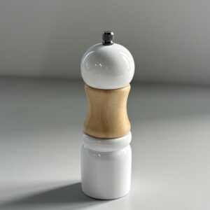 Salière/Poivrier Perotti Shefi blanc, 1 pcs