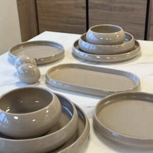 Service Moon TAUPE, 6 pers- 27 pcs