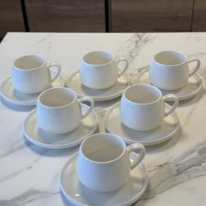 Set à café/thé Moon avec poignée, 6 personnes